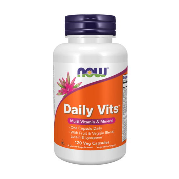 Витаминно-минеральный комплекс NOW Daily Vits Multi 120 вег. капс