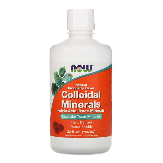 Жидкие коллоидные минералы NOW Colloidal Minerals 946 млм