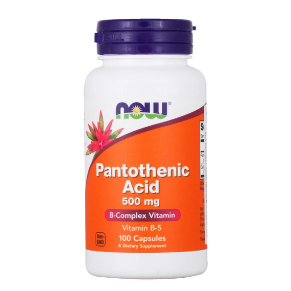 Витамин В5 NOW Pantothenic Acid 100 капсул