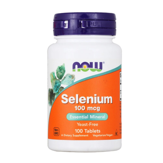 Минерал Now Selenium 100 таблеток