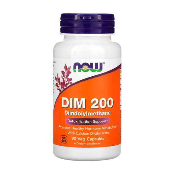 Индол 3 карбинол NOW DIM 200 90 капс