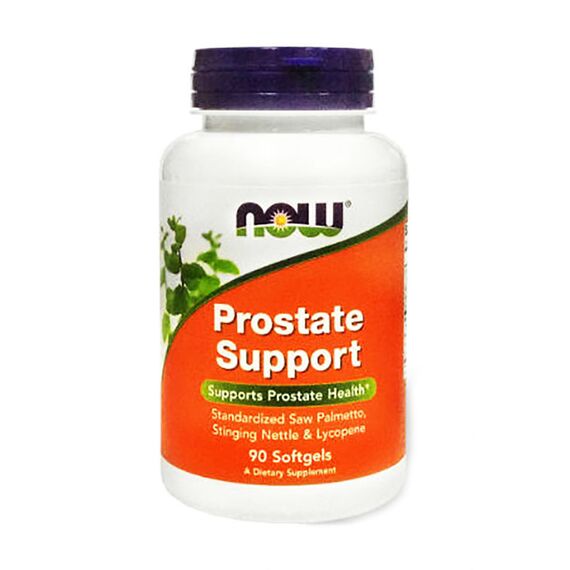 Препарат для здоровья простаты NOW Prostate support 90 капсул