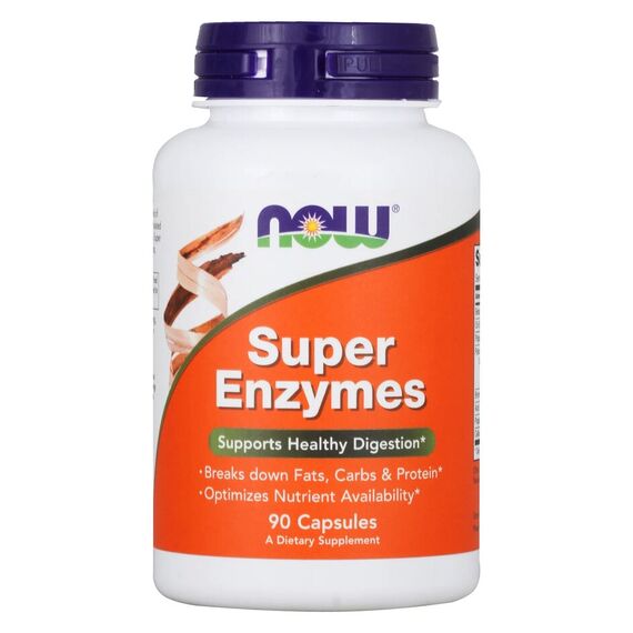 Ферменты NOW Super Enzymes 90 капс