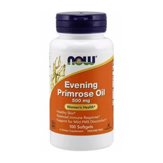 Специальный препарат NOW Evening Primrose Oil 500 мг 100 капсул