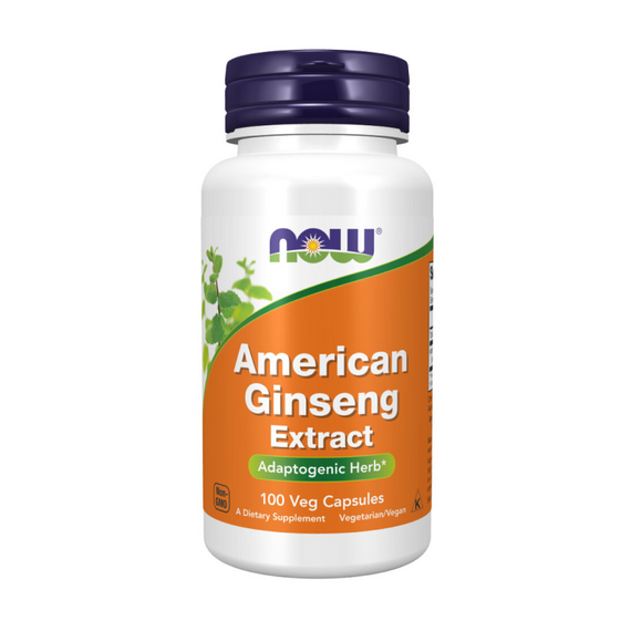 Специальный препарат NOW American Ginseng 500 мг 100 Вег.капсул