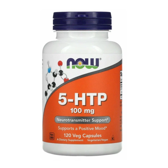 5-HTP 100 мг NOW 120 вег. капсул