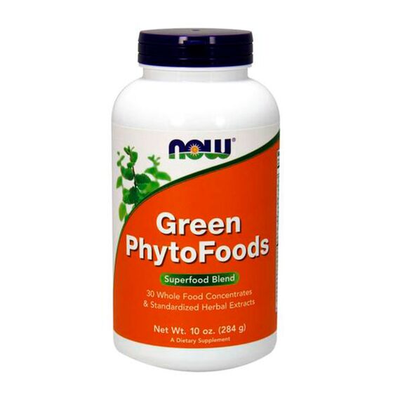 Суперпитательная смесь NOW Green Phyto Foods 284 г
