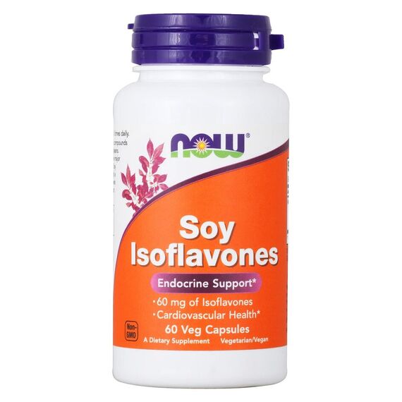 Эндокринная поддержка NOW Soy Isoflavones 150 мг 60 капсул