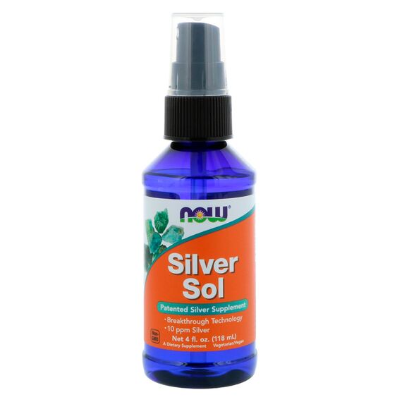 Жидкое серебро NOW Silver Sol 118 мл