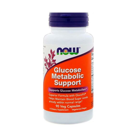 Комплекс при диабете NOW Glucose Metabolic Support 90 капсул