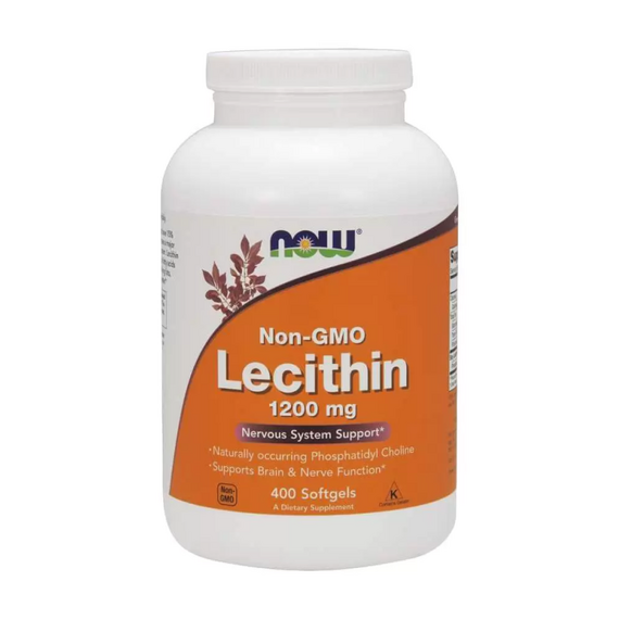 Аминокислота Now Lecithin 1200 мг 400 гелевых капсул