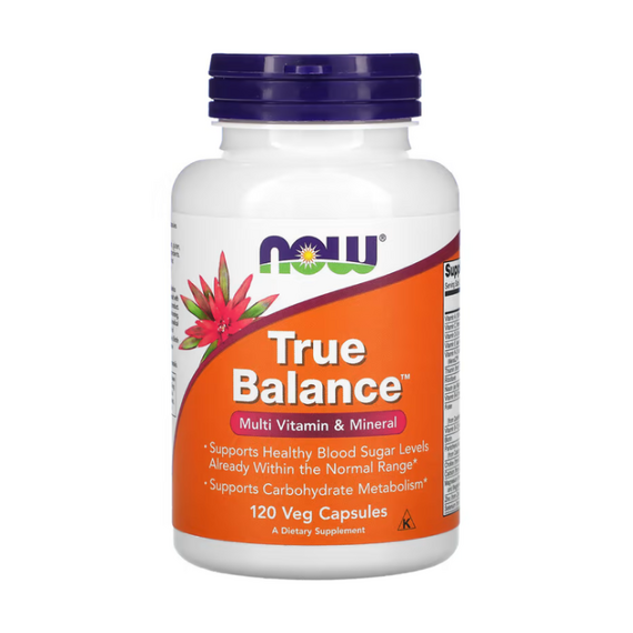 Витаминно-минеральный комплекс NOW True Balance 120 вег. капсул