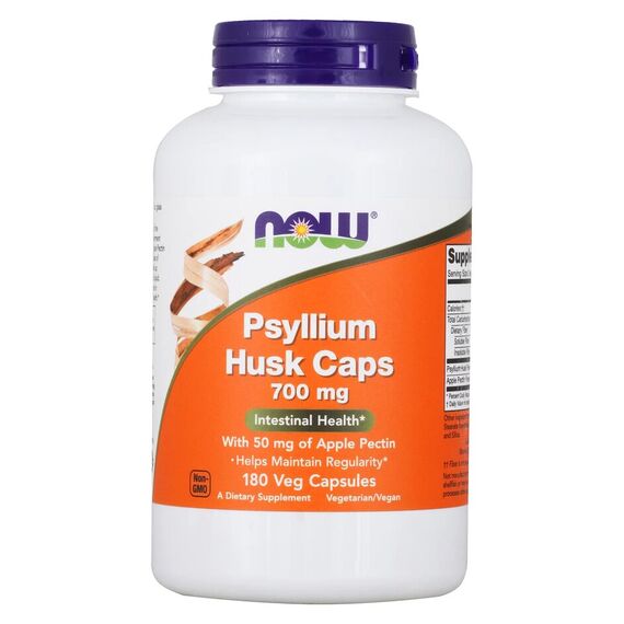 Psyllium Husk 700 мг NOW 180 капсул