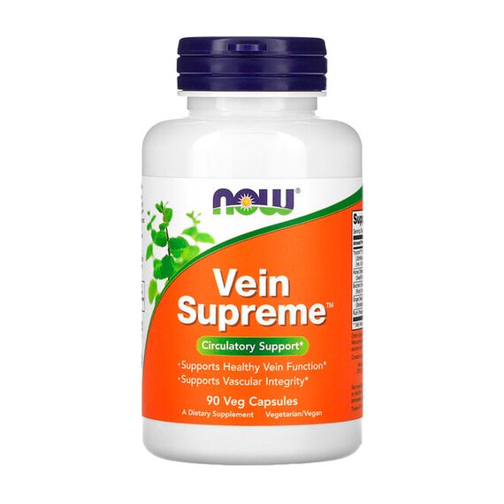 Препарат для сердца и сосудов NOW Vein Supreme 90 капсул