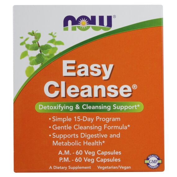 Комплекс для очищения организма NOW Easy Cleanse 120 капсул, изображение 2