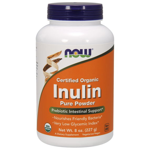 Пребиотик NOW Inulin pure powder 227 г