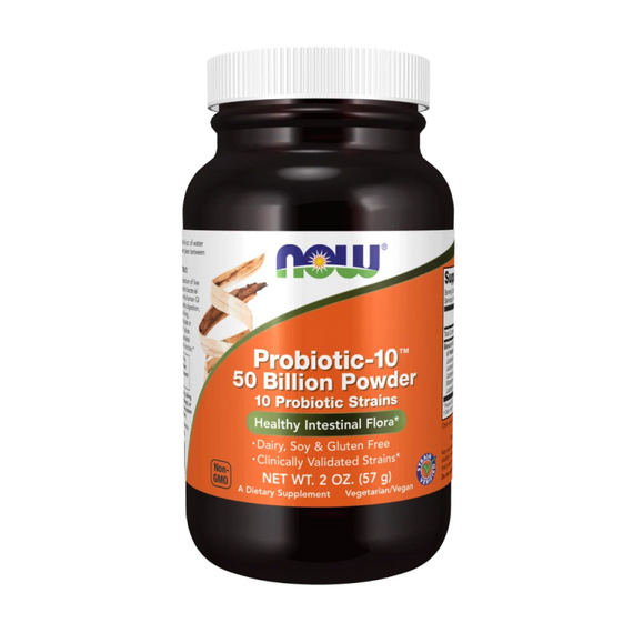 Пробиотик NOW Probiotic-10 50 Billion Powder 57 г