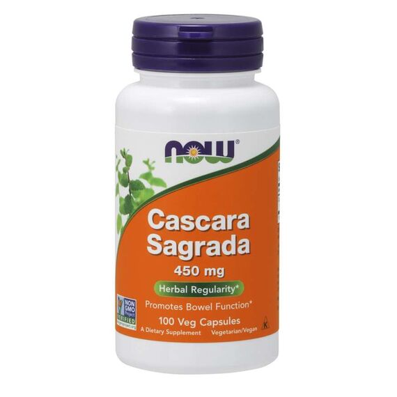 Cascara Sagrada NOW 100 капсул