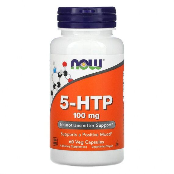 NOW 5-HTP 100 mg 60 veg caps