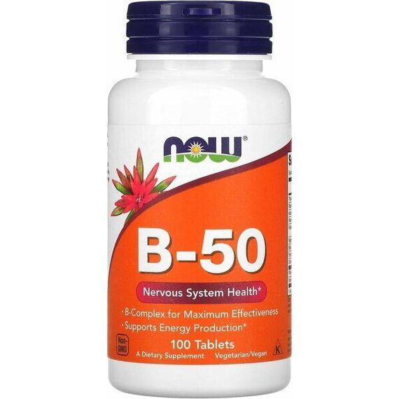 NOW B-50 Complex 100 tablets