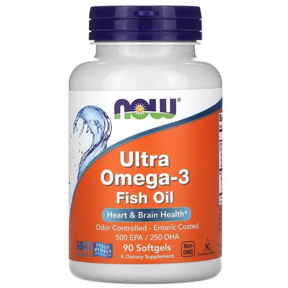 NOW Ultra Omega 3 1000 mg 90 softgels