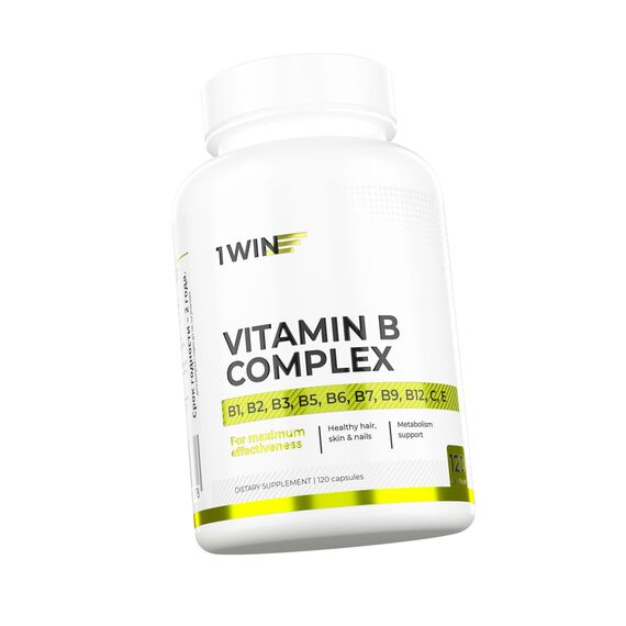 1WIN Витамины группы B, 120 капсул, изображение 4