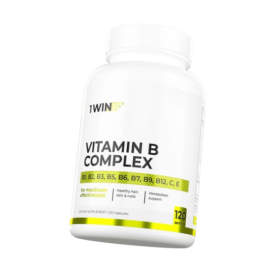 1WIN Витамины группы B, 120 капсул, изображение 5