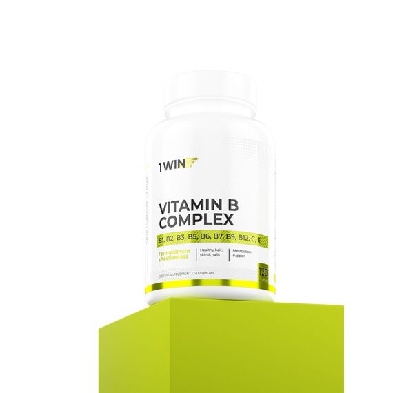 1WIN Витамины группы B, 120 капсул, изображение 6