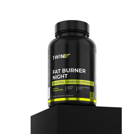 1WIN Жиросжигатель Fat Burner Night, 60 капсул, изображение 6