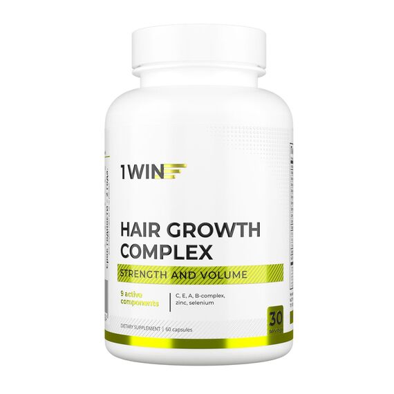 1WIN Комплекс для роста волос Hair Growth, 60 капсул