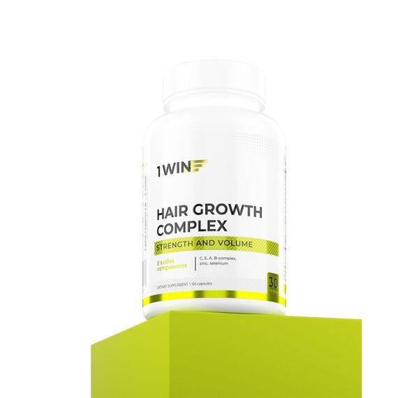 1WIN Комплекс для роста волос Hair Growth, 60 капсул, изображение 6
