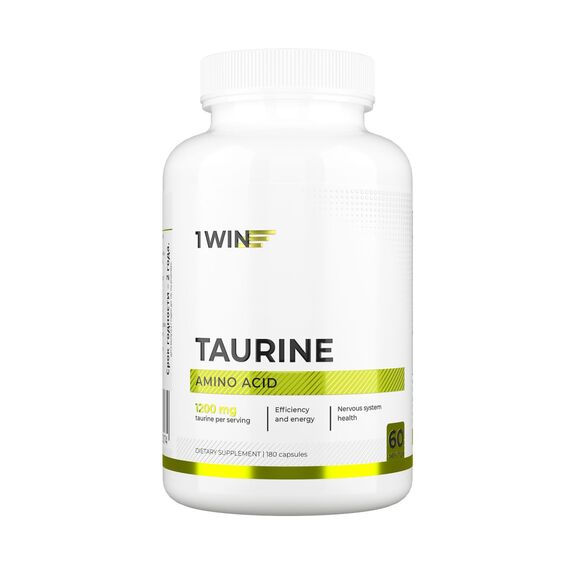 1WIN Таурин 1200 мг, 180 капсул