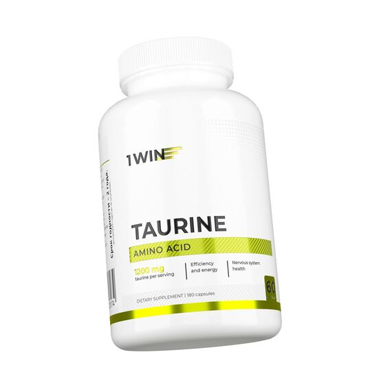 1WIN Таурин 1200 мг, 180 капсул, изображение 5