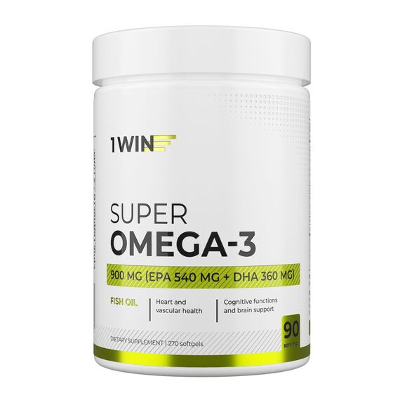 1WIN Omega-3 900 мг, 270 капсул