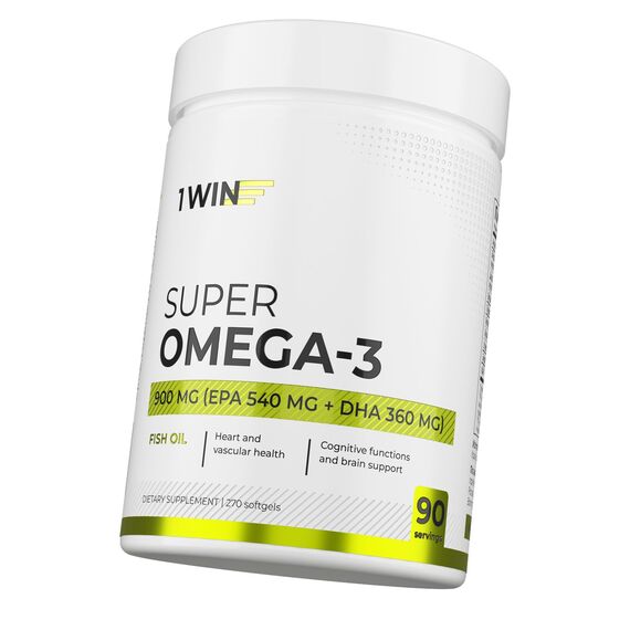 1WIN Omega-3 900 мг, 270 капсул, изображение 5
