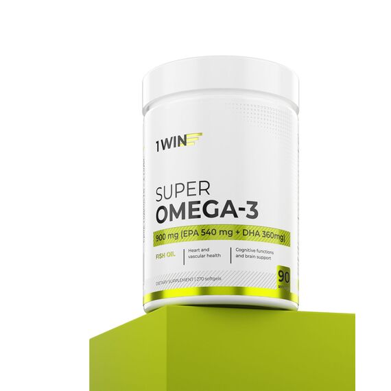 1WIN Omega-3 900 мг, 270 капсул, изображение 6