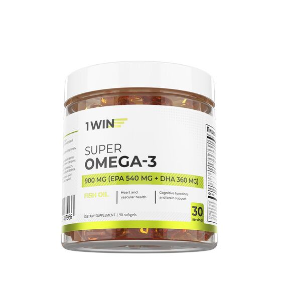 1WIN Omega-3 900 мг, 90 капсул, изображение 5