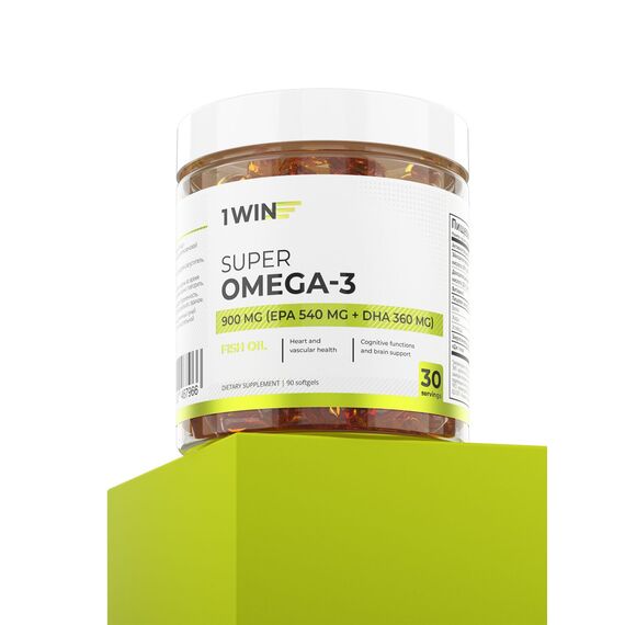 1WIN Omega-3 900 мг, 90 капсул, изображение 6