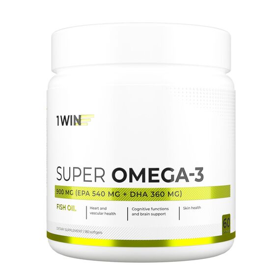 1WIN Omega-3 900 мг, 180 капсул
