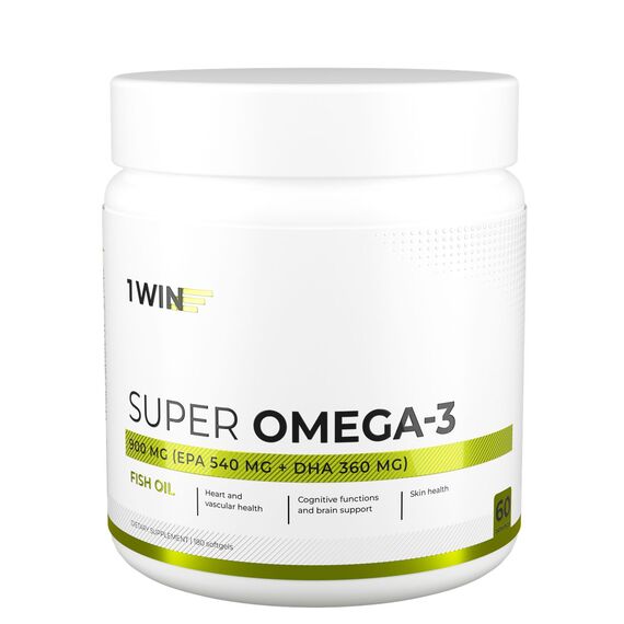 1WIN Omega-3 900 мг, 180 капсул, изображение 5