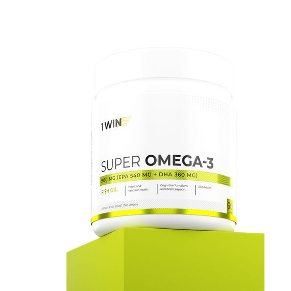 1WIN Omega-3 900 мг, 180 капсул, изображение 6